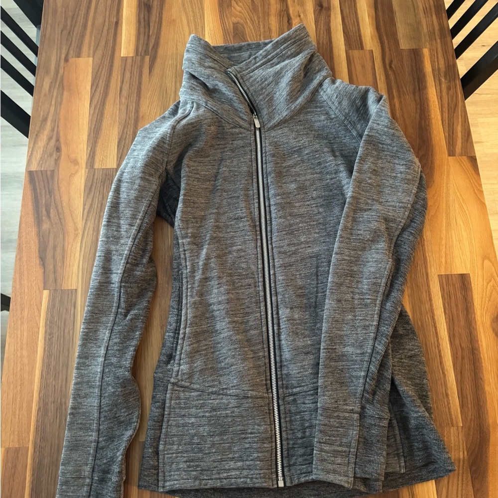 lululemon athletica Heathered Gray Utility Jacket